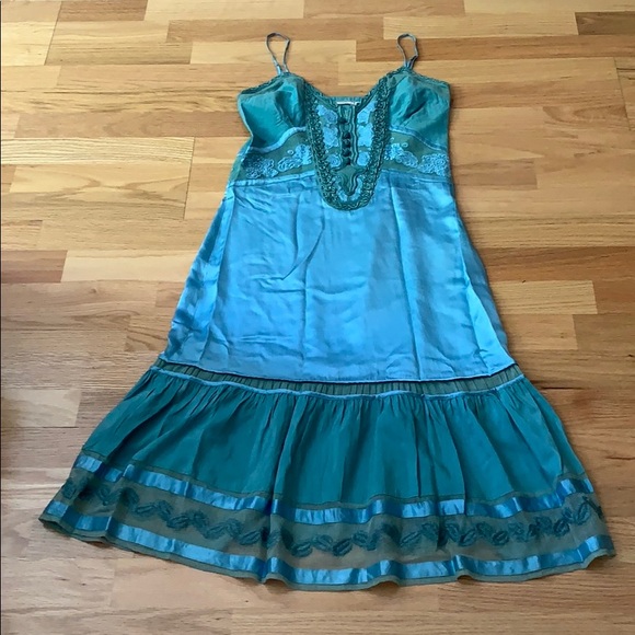 MINT Jodi Arnold Dresses & Skirts - Boho Chic designer dress Silk